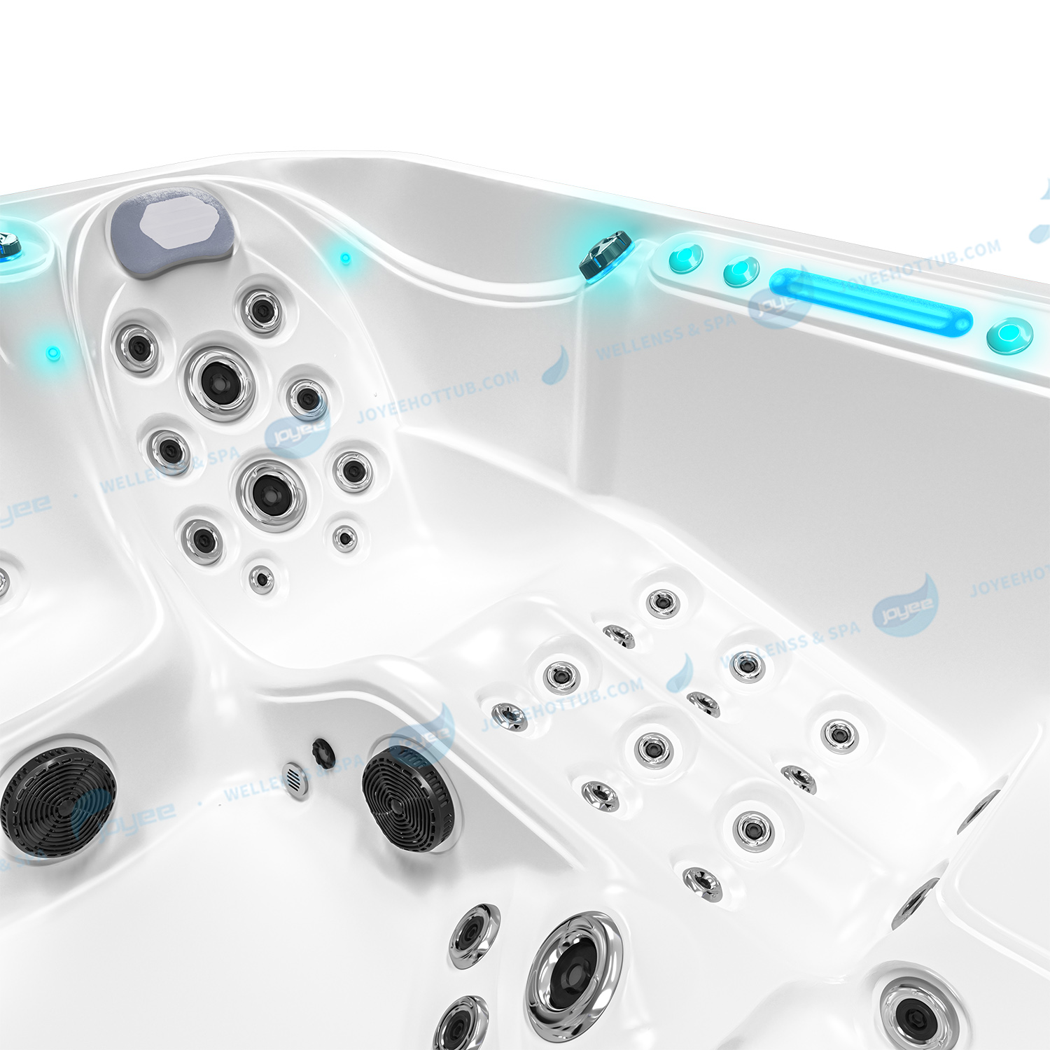 Balboa hottub med solstol