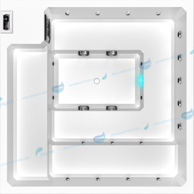 Akrylskal badtunna utomhus spa med jacuzzier | Massage Bath - Joyee