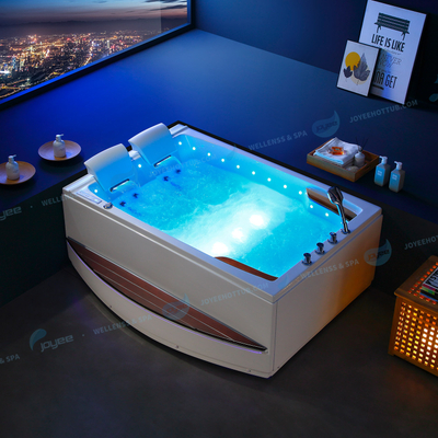 Jacuzzi Indoor Spa Bubbelbadkar |Massagebadkar 2 Person Badkar - JOYEE 
