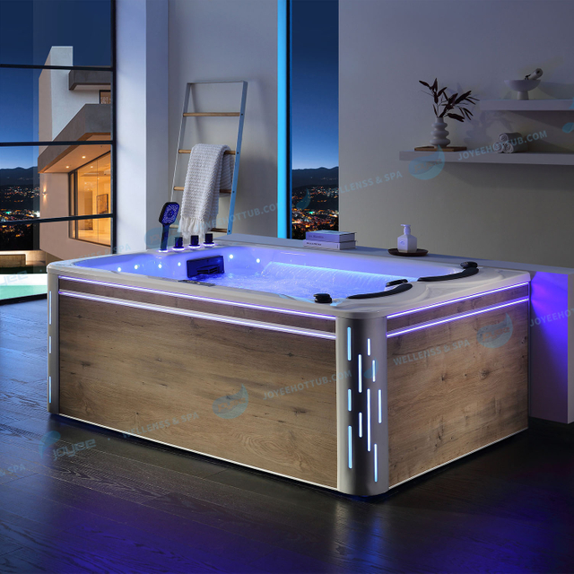 Garden Backyard Exterior Freestanding Bathtub | Bubbelpool jakuzy med jetflygplan 