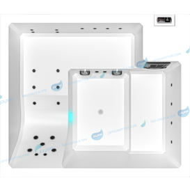 Bubbelpool Massage Hydroterapi Hem Spabadkar |Utomhusbadtunna för bakgården - JOYEE