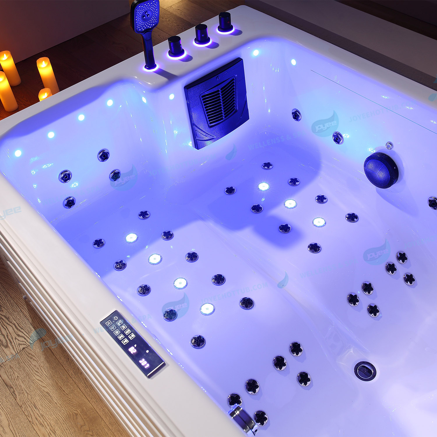 LED -benmassage jetflygplan