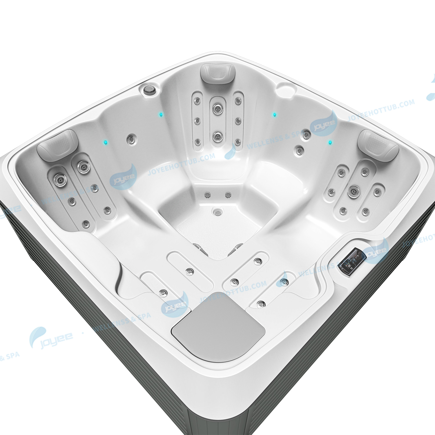 Utomhus SPA Hot Tub Kina Factory | Ozon Clean 5 Person Acrylic Spa - JOYEE