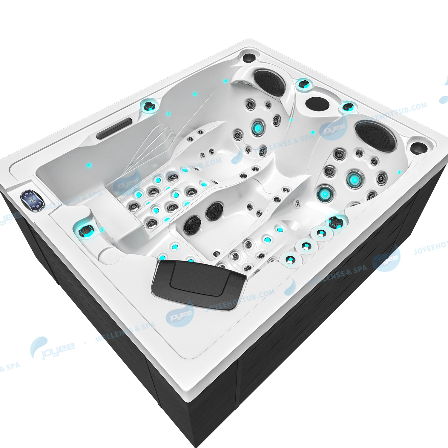 Utomhusmassage trädgårds badtunna spa | Hydrorelax akrylmassage badtunna - Joyee