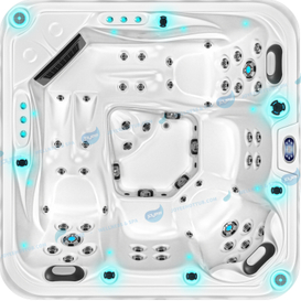 5 Persons badtunna utomhus akrylpool | Massage Spa Pools - Joyee