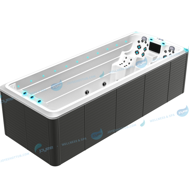 CE akryl simbassäng |Bubbelpool Massage Utomhus Balboa Swim Spa - JOYEE