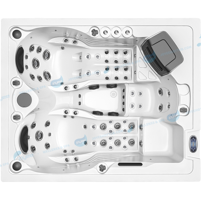 Utomhusmassage trädgårds badtunna spa | Hydrorelax akrylmassage badtunna - Joyee