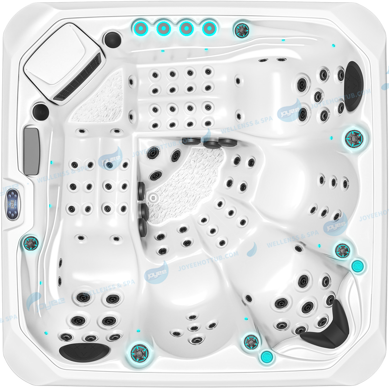 Hot Tub Acrylic Massage Spa Whirlpool | Hydro Hot Tub Outdoor - Joyee