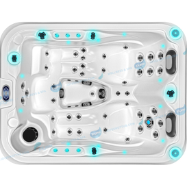 3 Person Balboa US Acrylic Hot Tub | Outdoor Spa Hot Tub - Joyee