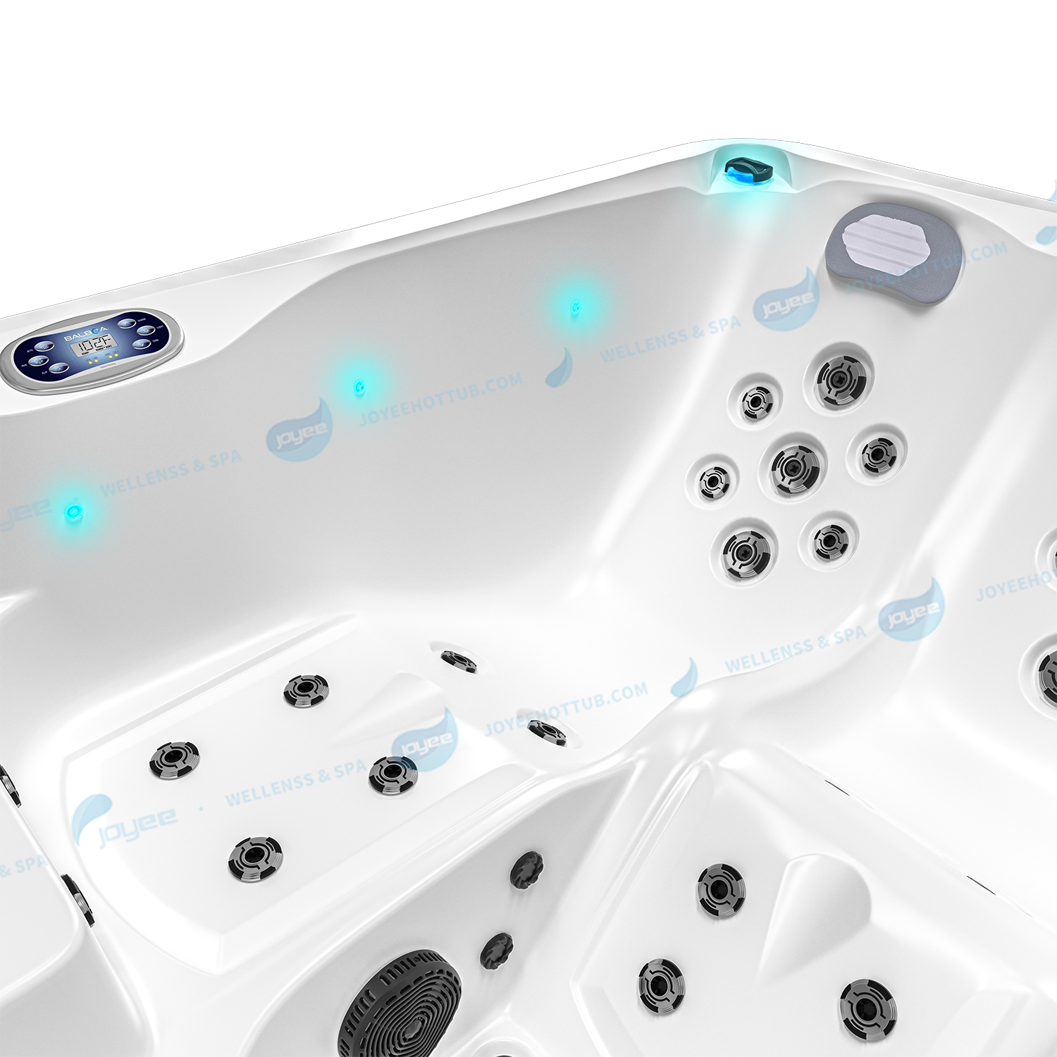 jacuzzi med solstolar