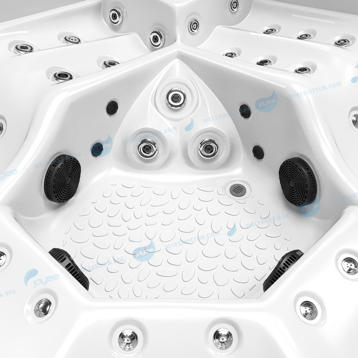 Jacuzzi med 2 solstolar 3 sittare 