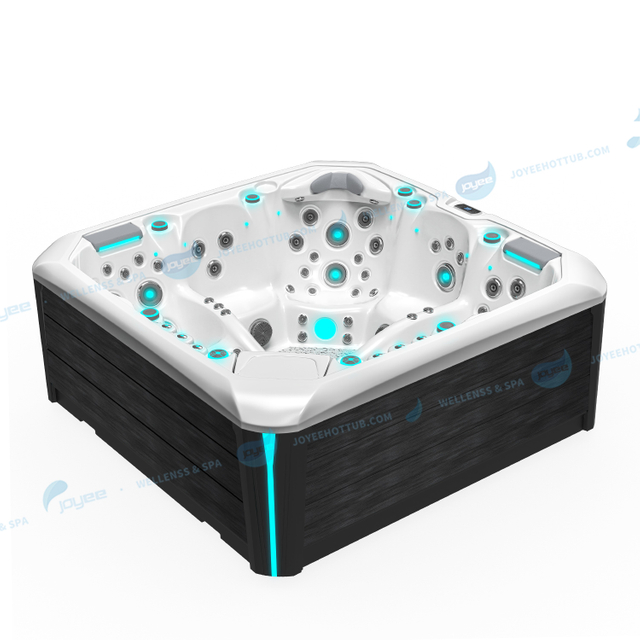LED hydromassage utomhus spabadkar | Whirlpool Balboa Hot Tub - JOYEE