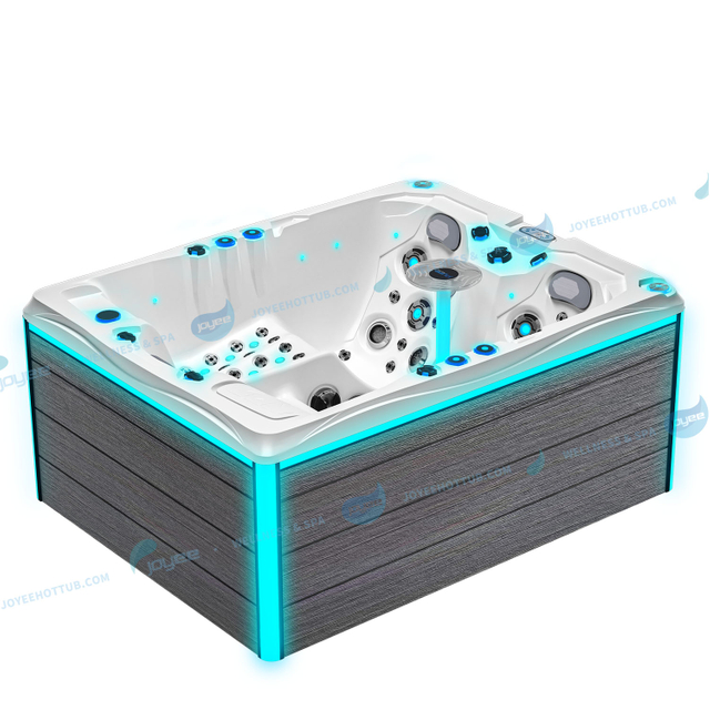 Factory Acrylic Spa Outdoor Whirlpool | Backyard badtunna för 5 personer - Joyee