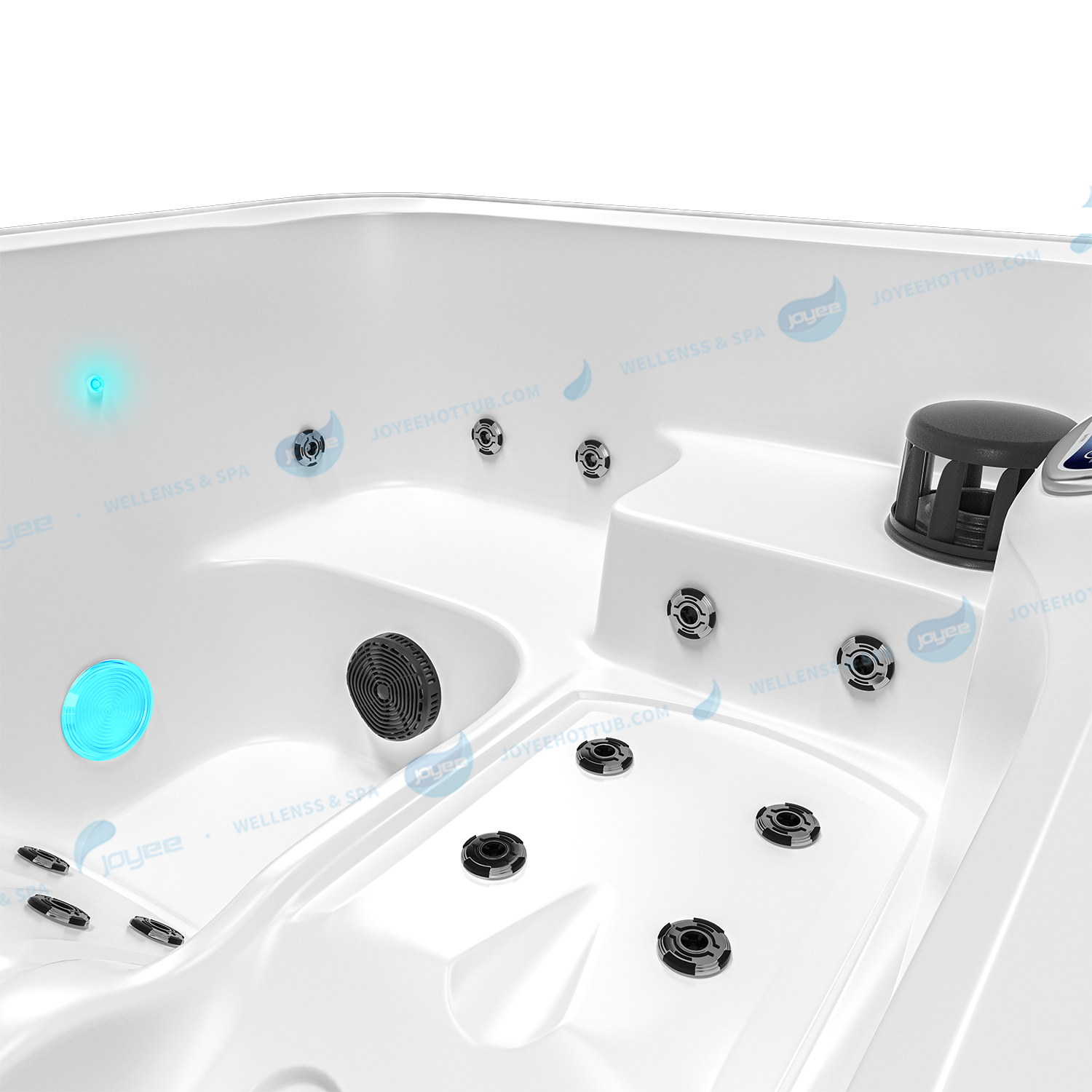 badtunna med stora jetflygplan