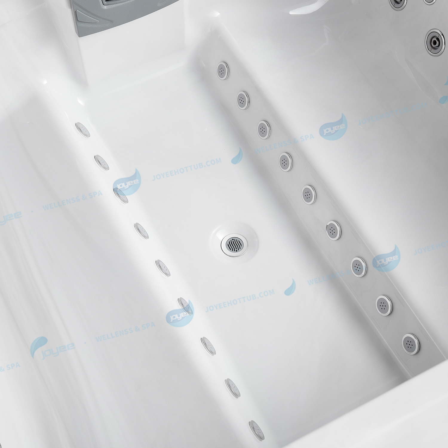 Elegant spa med LED -niv&aring;er