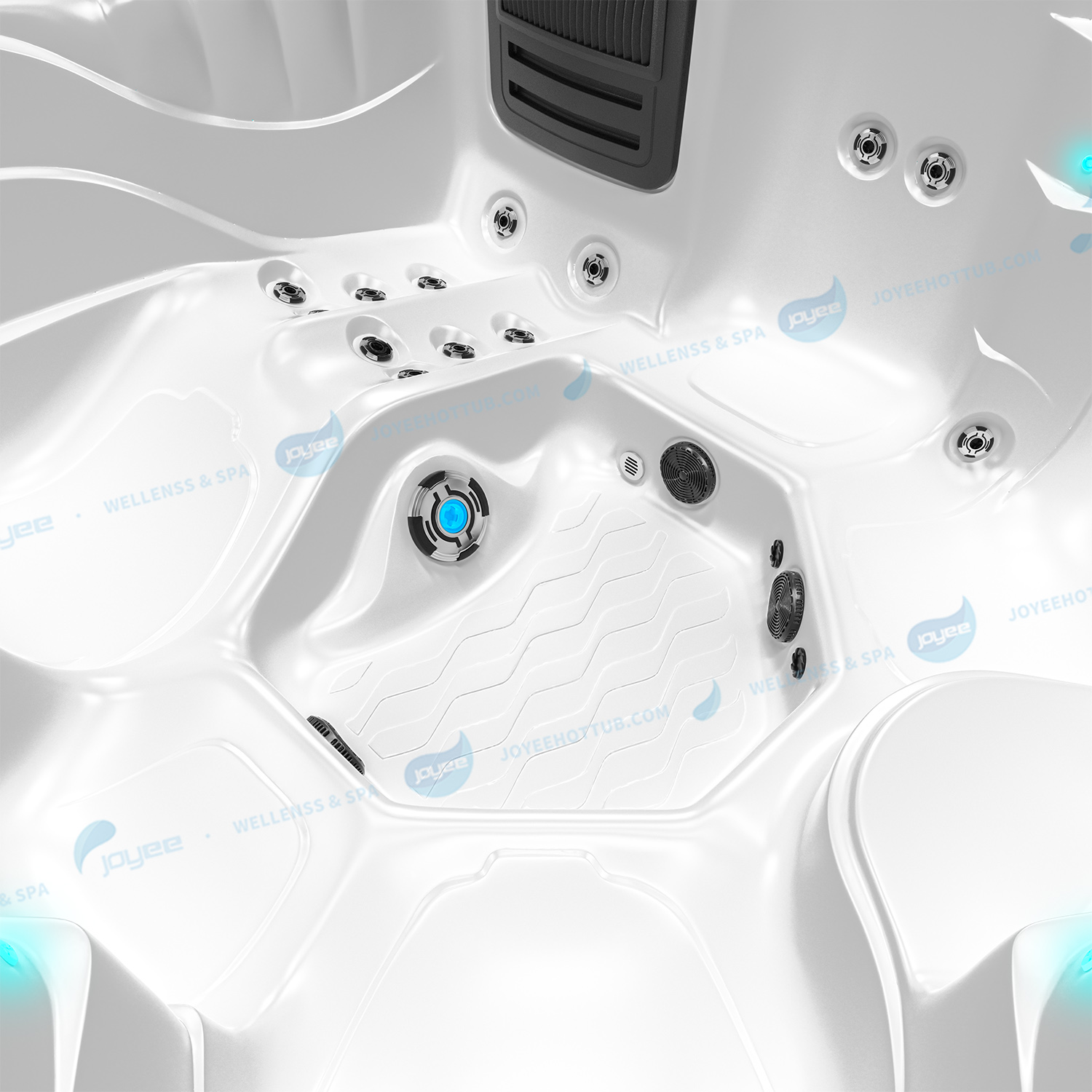 Balboa Spa med solstolar