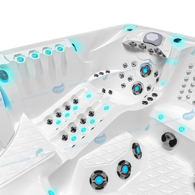 Whirlpool 6 Personer SPA Hot Tub | Balboa Hydro Massage Hot Tube - Joyee