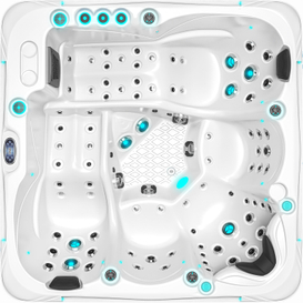 Massage Utomhus Spa Hottub | Whirlpool Spa Tub Balboa Hot Tub Spa - JOYEE