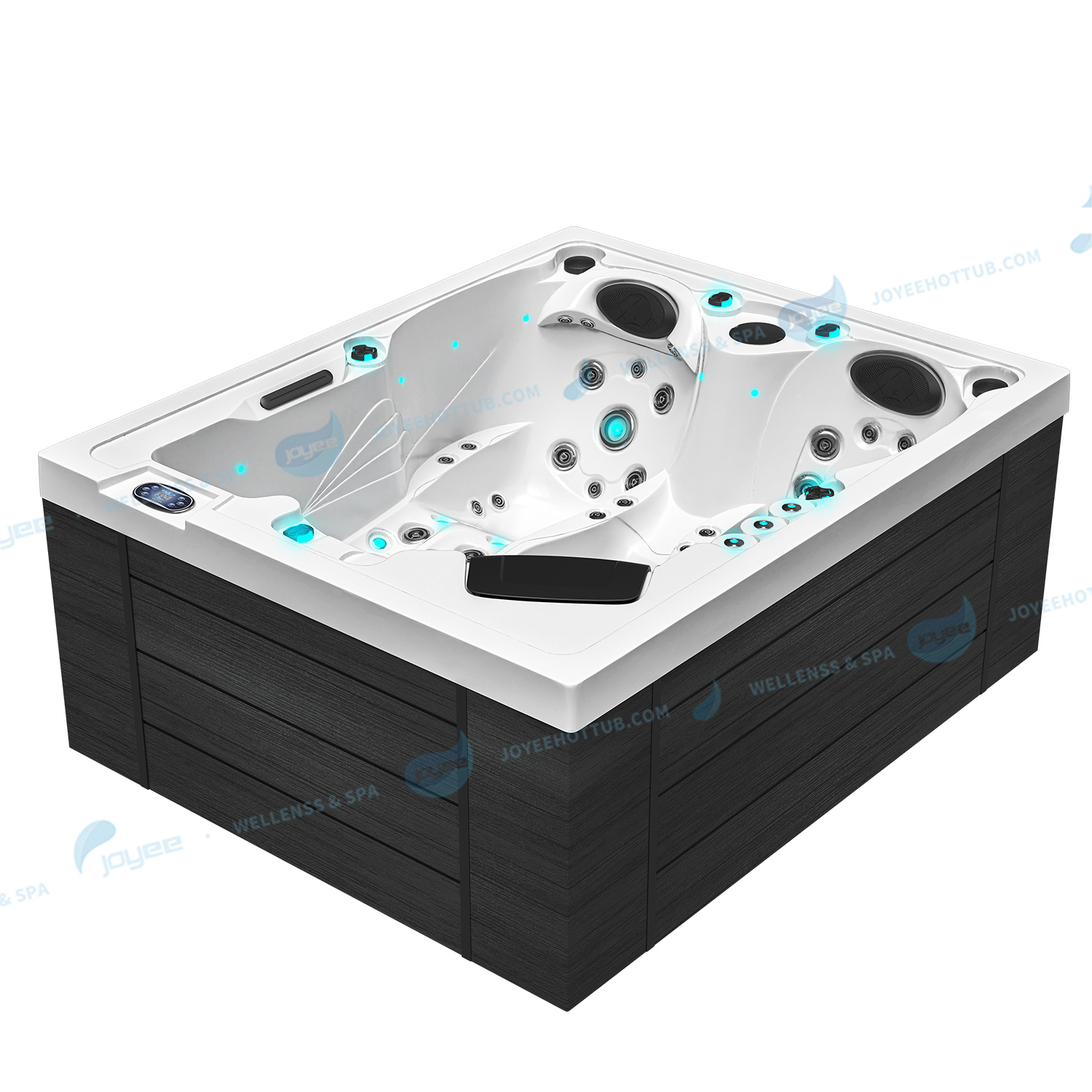 Utomhusmassage trädgårds badtunna spa | Hydrorelax akrylmassage badtunna - Joyee