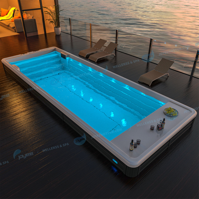 Outdoor Spa Garden Swim Spa | Swimming Pool 8.8m badtunnor - Joyee