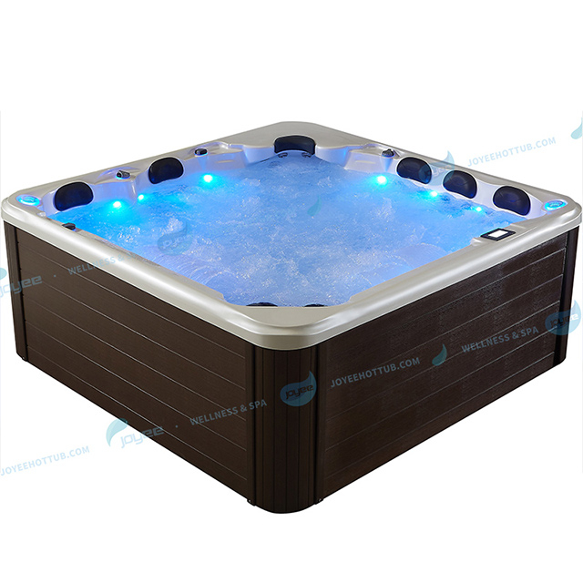 6 personer Stor trädgård utomhus spa bubbelpool |JOYEE