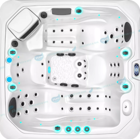 Hur mycket el använder en badtunna per månad?