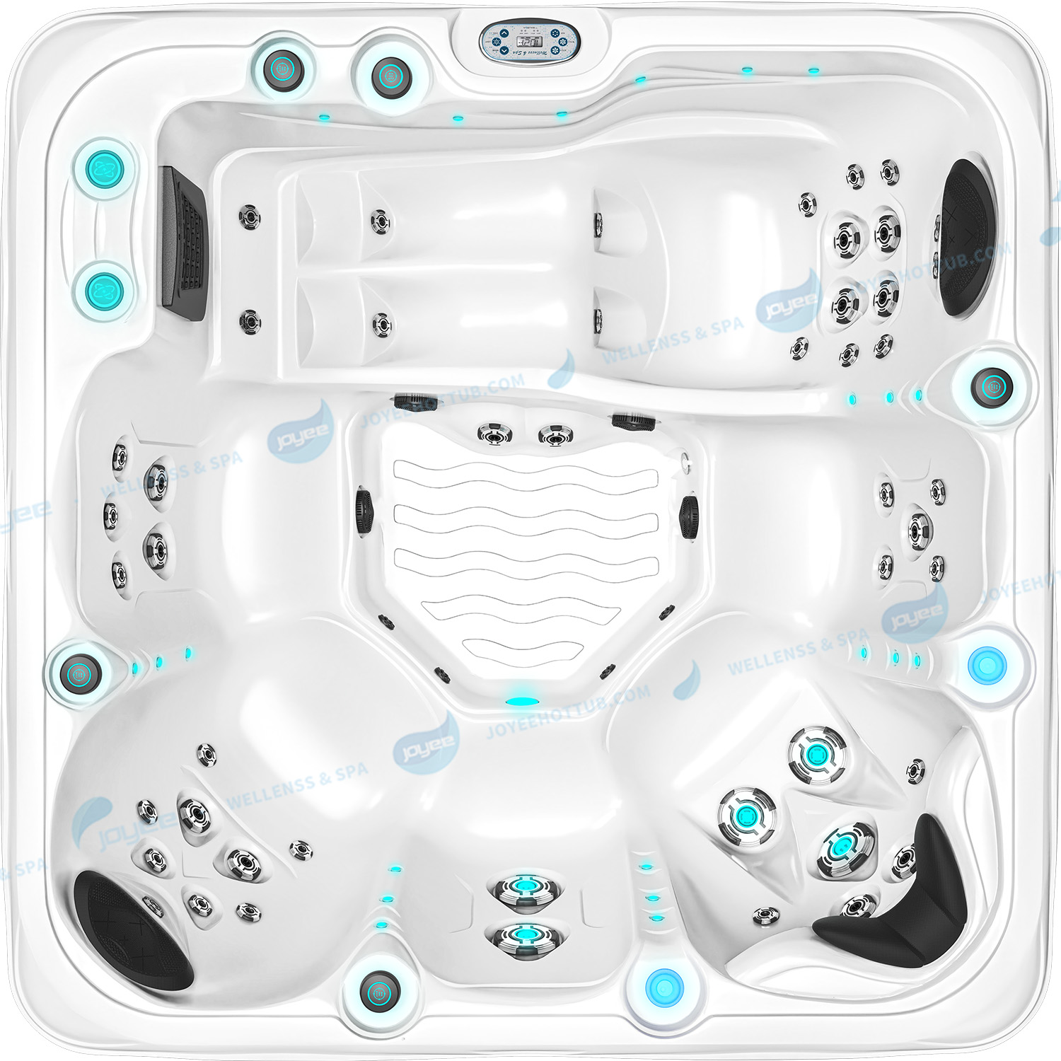 Akryl Whirlpool Hydro Hot Tube | Massage Balboa Hottub Jacuzzier - Joyee