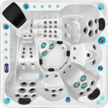 5 personer Akryl Sex Bubble Spa | Outdoor Whirlpool Swim Tub - Joyee