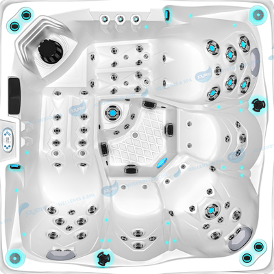 Spabadkar för 5 personer |Utomhus US Acrylic Massage Jets Spa - JOYEE