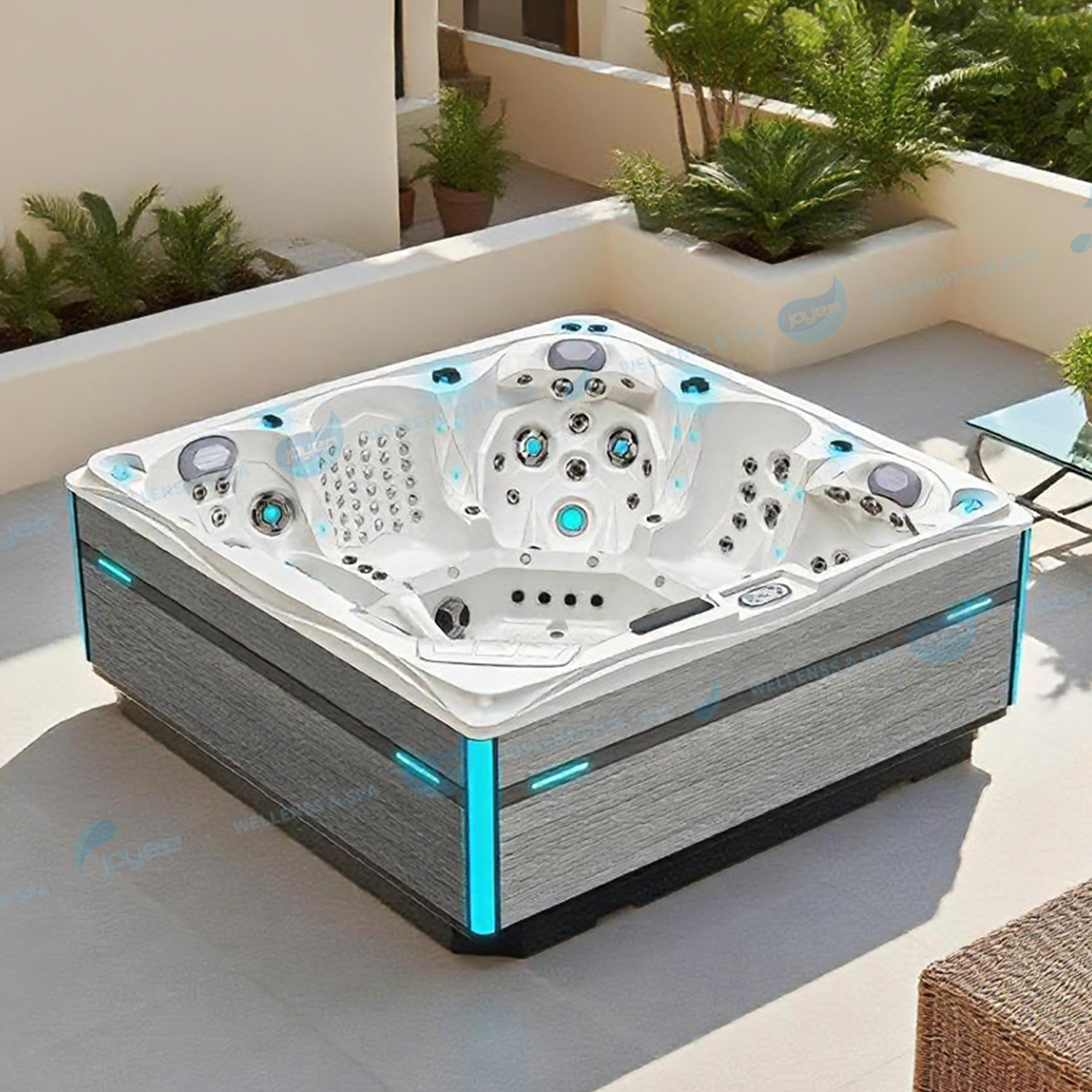 Kaliforniens spa -badkar