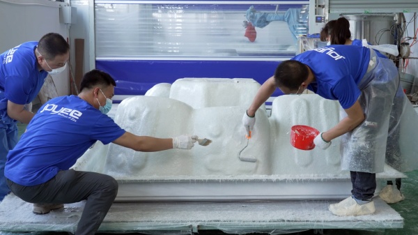 Spa fiberglas & harts