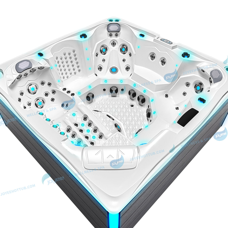 Whirlpool 6 Personer SPA Hot Tub | Balboa Hydro Massage Hot Tube - Joyee
