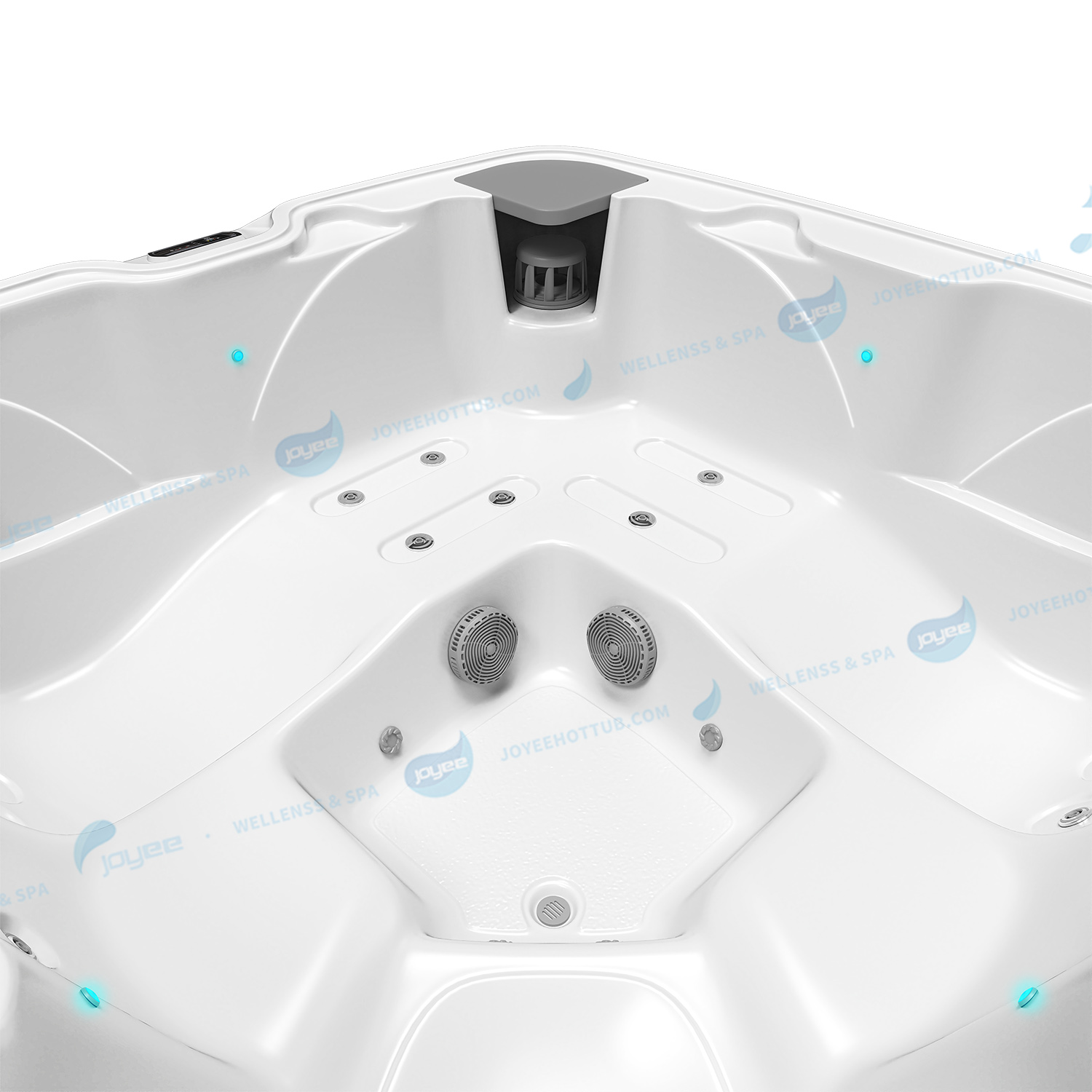 Utomhus SPA Hot Tub Kina Factory | Ozon Clean 5 Person Acrylic Spa - JOYEE