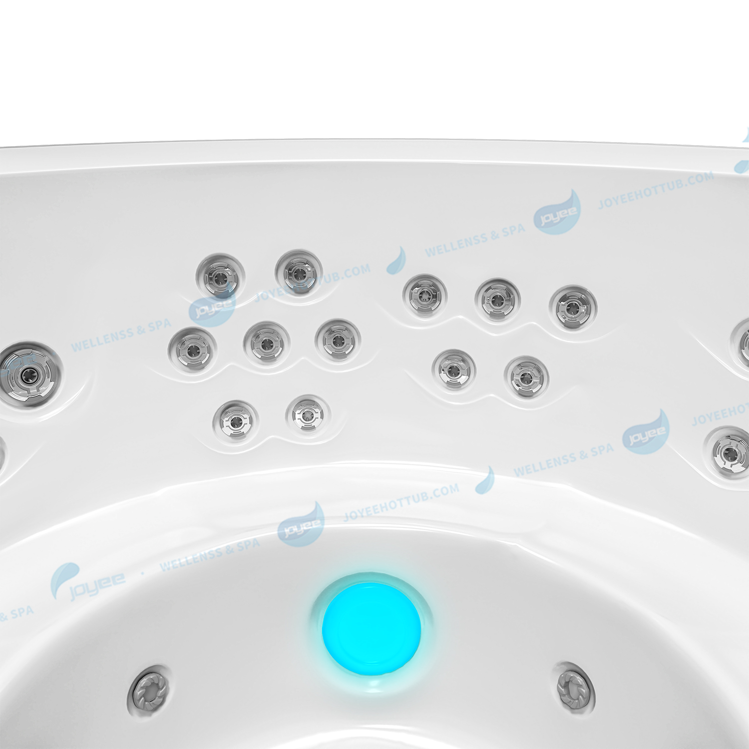 Kinesisk fabrik Ny Whirlpool | Lyxig 8 -persons runda badtunna - Joyee