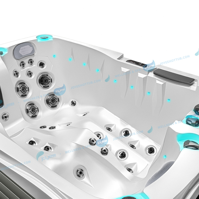 2 Person Massage Whirlpool Tub | Fristående spa utomhus - Joyee