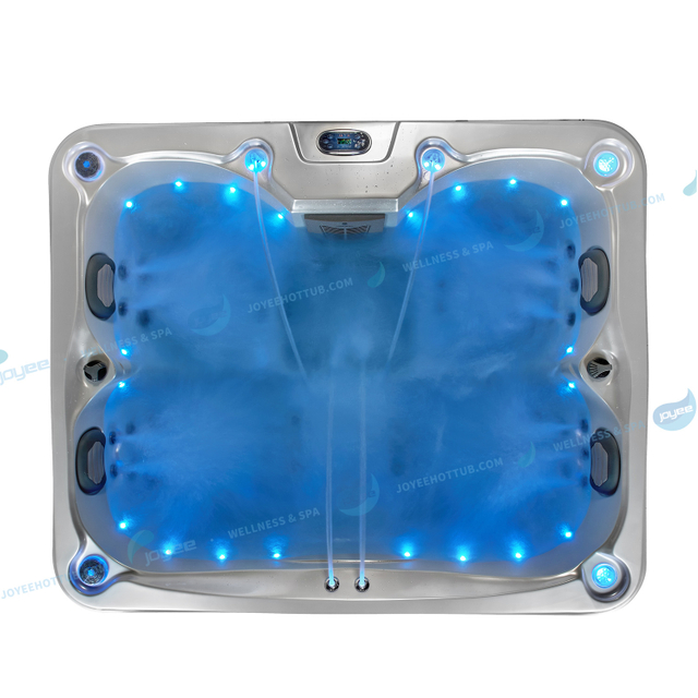 Ny design bubbelpool utomhus bubbelpool spa |LED massagestrålar - JOYEE