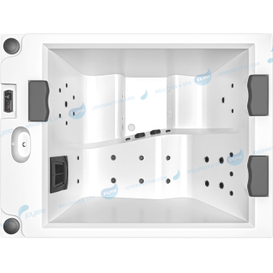 Garden Luxury Relax Hot Tub | Spa Bath Whirlpool Outdoor Spa - Joyee