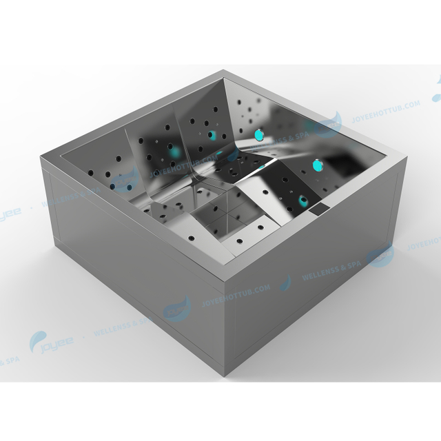 Spa Pool i rostfritt stål | Hot Tub med massagekontroll - Joyee